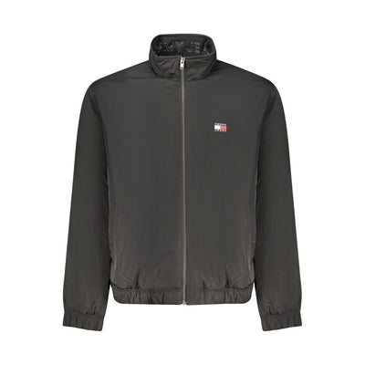 Giacca da uomo Tommy Hilfiger in poliestere nero