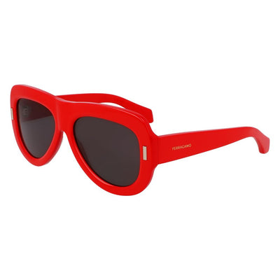 Lunettes de soleil Ferragamo en acétate multicolore