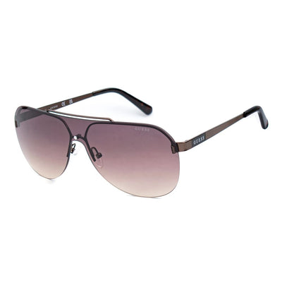 Occhiali da sole Guess in metallo marrone