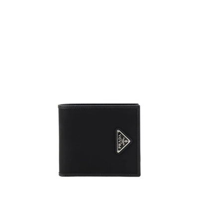 Prada Black Recycled Polyamide Wallet