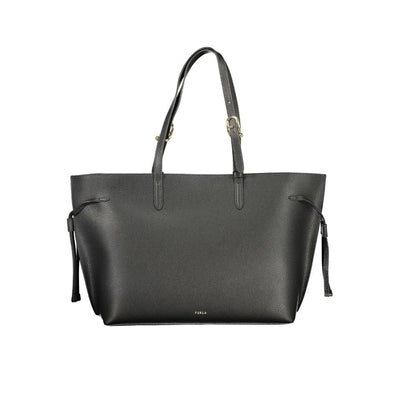 Sac à main Furla en cuir noir pour femme