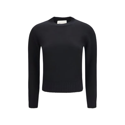Ami Paris Black Wool Oves Aries Sweatshirt