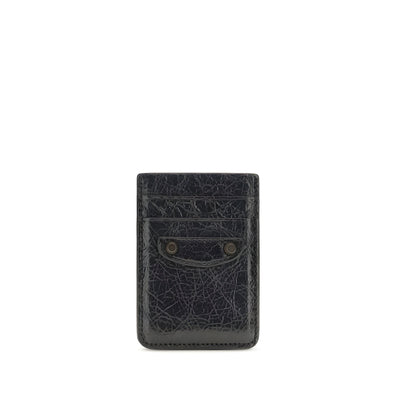 Balenciaga Black Leather Wallet