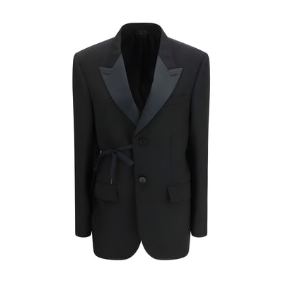 Balenciaga Black Wool Coat
