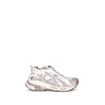 Balenciaga Purple Polyester Athletic Sneakers
