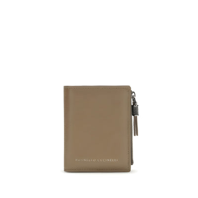 Brunello Cucinelli Beige Wallet