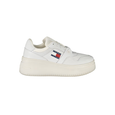 Tommy Hilfiger White Leather Sneaker