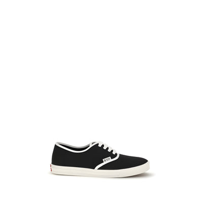 Baskets de sport Prada en coton noir