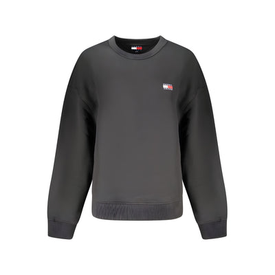 Sweat-shirt Tommy Hilfiger noir en coton pour femme