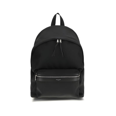Sac à dos Saint Laurent en nylon noir