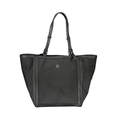 Sac à main Tommy Hilfiger en polyester noir pour femme