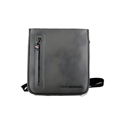 Sac bandoulière Tommy Hilfiger en polyuréthane noir pour homme