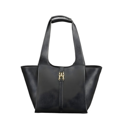 Sac à main pour femme en polyuréthane noir Tommy Hilfiger