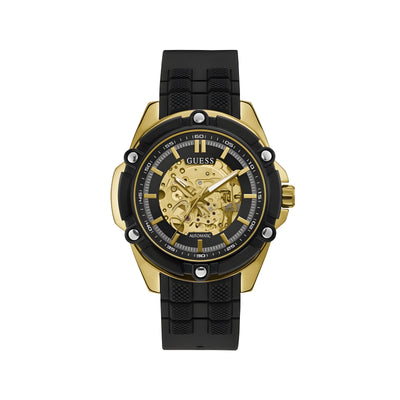 Guess Black Resin Dress Watch