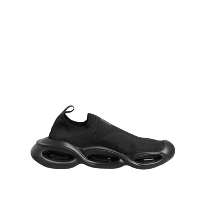 Chaussures Baskets Basses à Enfiler Noires Wave Dolce & Gabbana