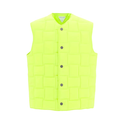 Bottega Veneta Bicolor Sleeveless Jacket