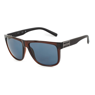 Lunettes de soleil Guess en résine marron