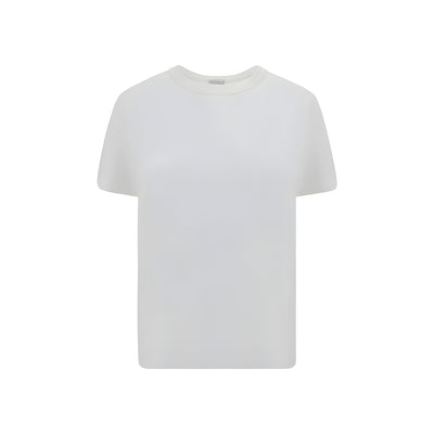 Brunello Cucinelli White Cotton T-Shirt