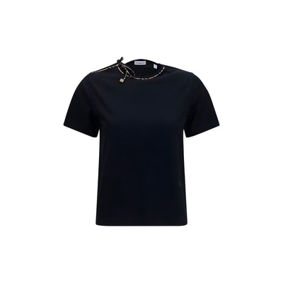Burberry Black Cotton T-Shirt