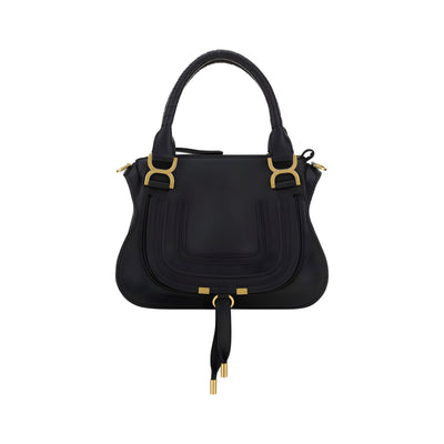 Chloé Black Marcie Shoulder Bag