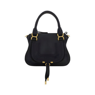 Chloé Black Marcie Shoulder Bag