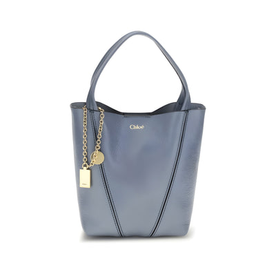 Chloé Blue Calf Leather Shoulder Bag