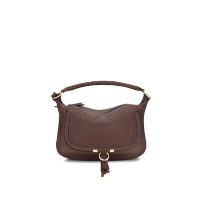 Chloé Bordeaux Marcie Small Shoulder Bag