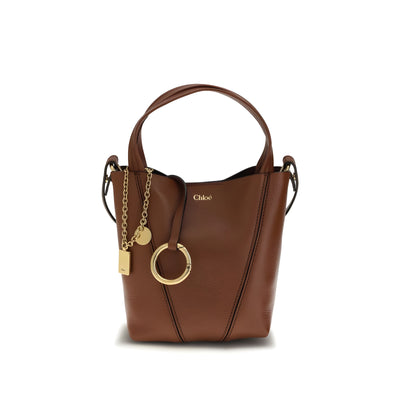 Chloé Brown Spin Shoulder Bag