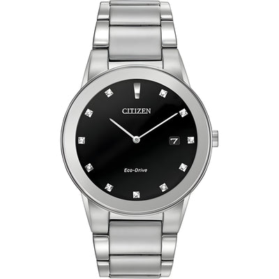 Citizen Grey Stainless Steel Dress Watch