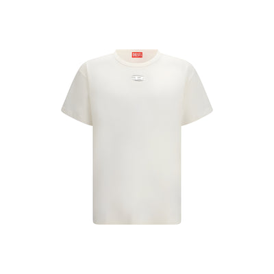 Diesel White Cotton T-Shirt