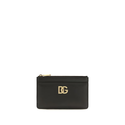 Dolce & Gabbana Black Coin Card Holder