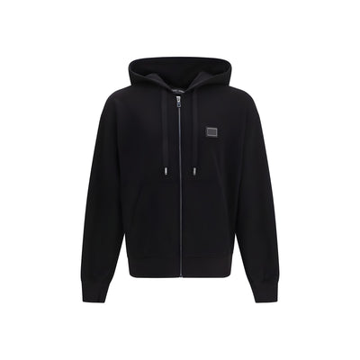 Dolce & Gabbana Black Cotton Sweatshirt