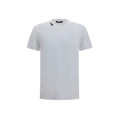 Dolce & Gabbana White Cotton T-Shirt