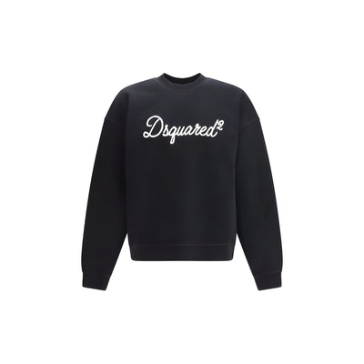 Dsquared² Black Cotton Sweatshirt