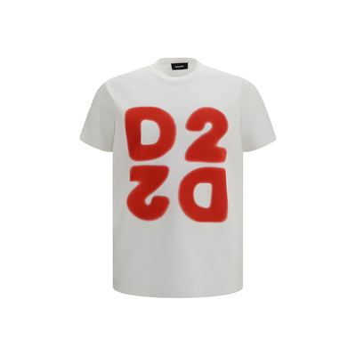 Dsquared² White Cotton T-Shirt