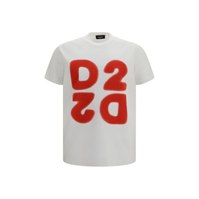 Dsquared² White Cotton T-Shirt