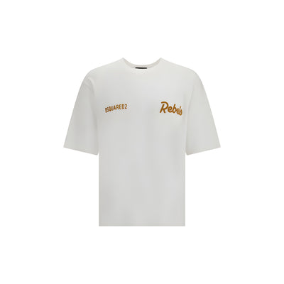 Dsquared² White Cotton T-Shirt