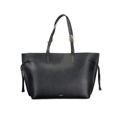 Furla Black Leather Handbag
