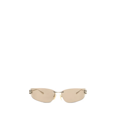 Balenciaga Gold Sunglasses