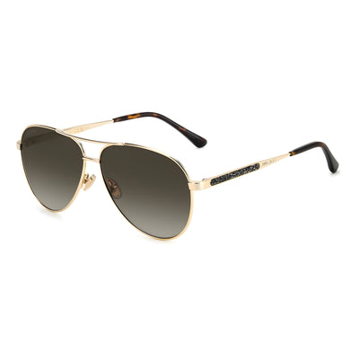 Jimmy Choo Gold Sunglasses