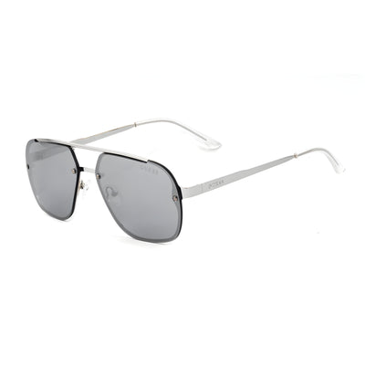 Lunettes de soleil Guess en métal gris