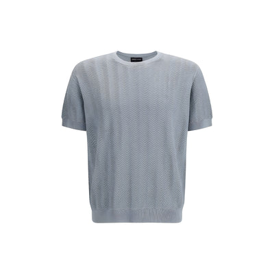 Giorgio Armani Grey Silk Sweater
