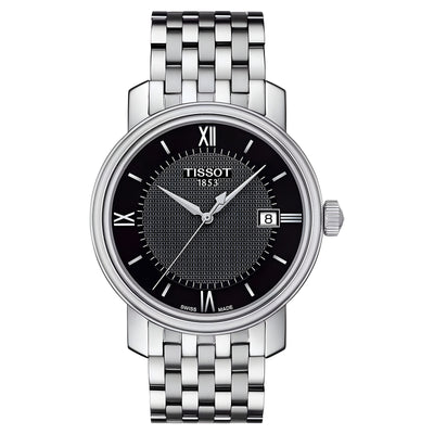 Tissot Grey Stainless Steel Dress Watch