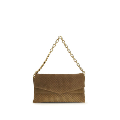 Gucci Brown Suede Handbag