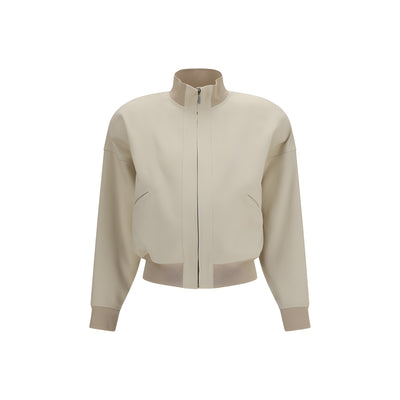 Gucci Beige Cotton Bomber