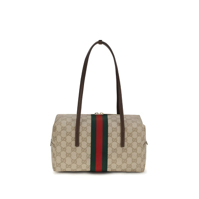 Gucci Beige Fabric Handbag