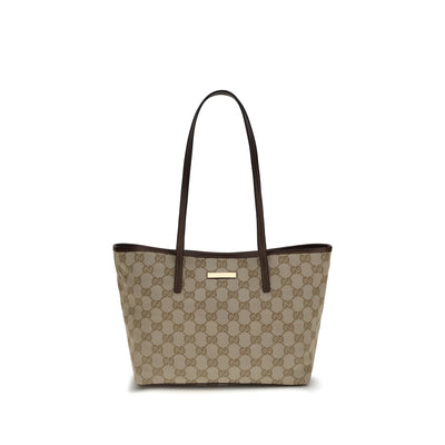 Gucci Beige Fabric Handbag