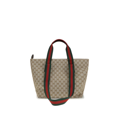 Gucci Beige Fabric Shoulder Bag