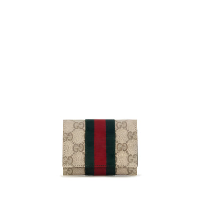 Gucci Beige Fabric Wallet