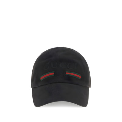 Gucci Black Cotton Cap